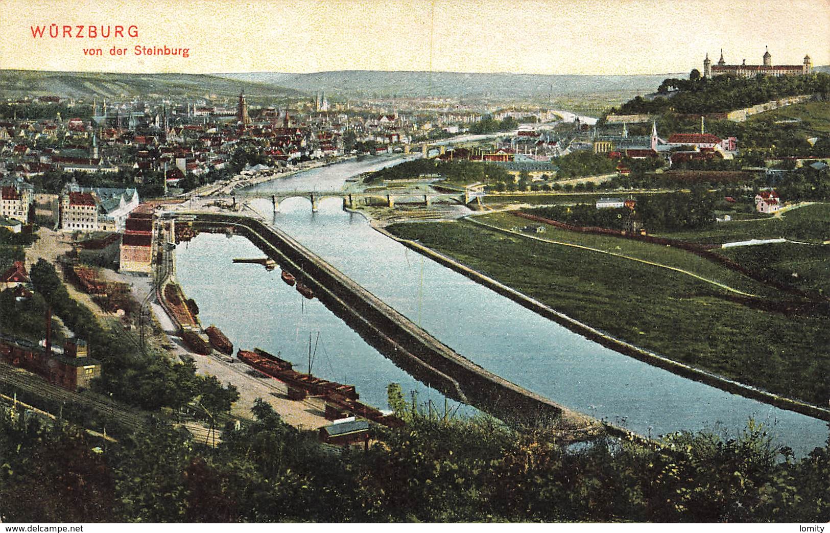 allemagne wurzburg wuerzburg wurtzbourg wurzburg von der steinburg