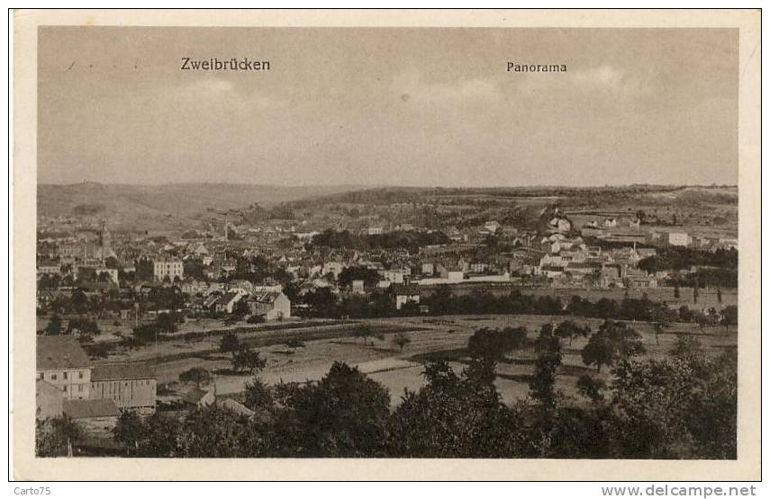 Allemagne - Zweibrücken - Panorama
