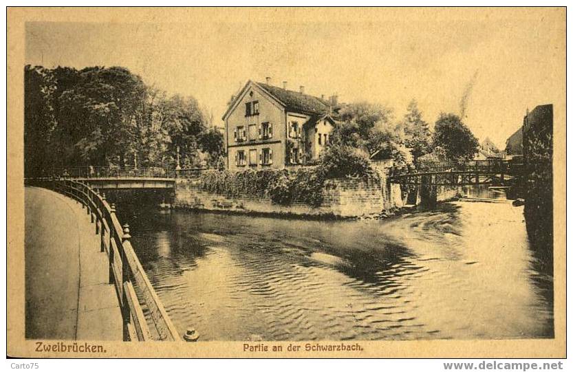 ALLEMAGNE - ZWEIBRUCKEN - Partie an der Schwarzbach