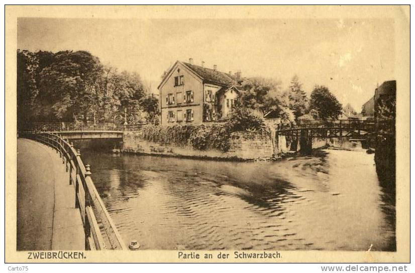 ALLEMAGNE - ZWEIBRUCKEN - Partie an der Schwarzbach