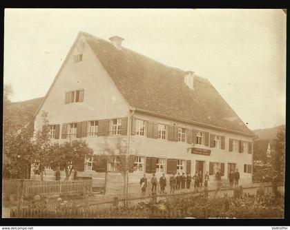Uralt Foto um  1910 Bier Brauerei und Gasthof zum Lamm, aber wo ?