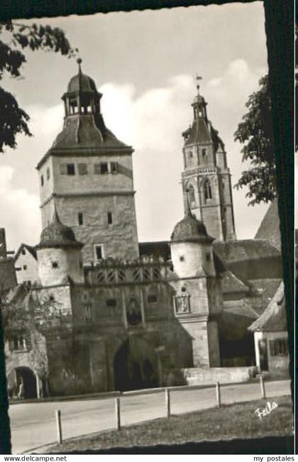 Weissenburg Weissenburg Tor ungelaufen ca. 1955