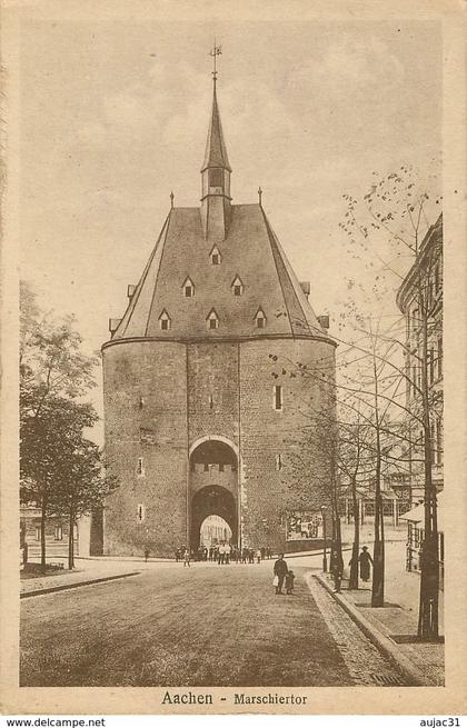 Allemagne - Germany - Rhénanie du Nord Westphalie - Aix la Chapelle - Aachen - Marschiertor - état