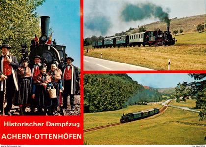 73887195 Achern Baden Historischer Dampfzug Achern Ottenhoefen Achern Baden