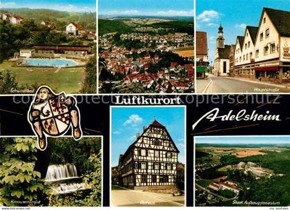 Adelsheim Schwimmbad Stadtblick Hauptstrasse Kirnauwasserfall Rathaus Staatl Gym