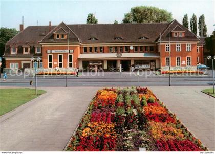 Ahlen Westfalen Bahnhof Blumenbeet