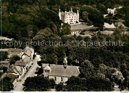 Ahrensburg Schloss und Kirche Fliegeraufnahme