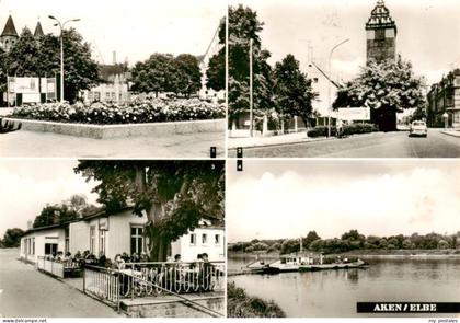 Aken Elbe Friedensplatz Am Koethener Turm Gaststaette Faehrhaus An der Faehre