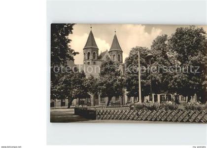 Aken Elbe Friedensplatz Kirche