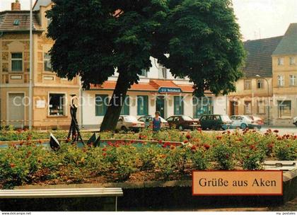 Aken Elbe Marktplatz