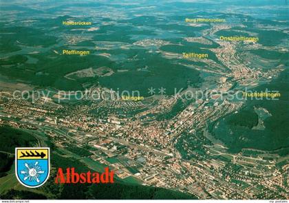 Albstadt Wuerttemberg Fliegeraufnahme