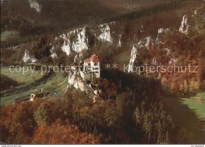 Albstadt Wuerttemberg Fliegeraufnahme Schloss Bronnen mit Jaegerhaus