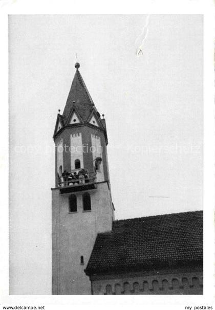 Ebingen Albstadt BW Turmarbeiten an der Kirche