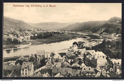 AK Alf-Bullay a. d. Mosel, Panorama