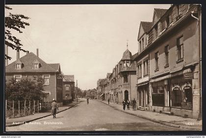 AK Alsdorf, Broicherstrasse mit Geschäft