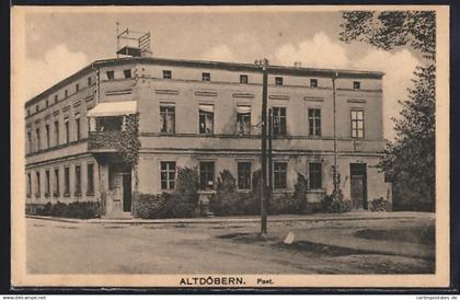 AK Altdöbern, Post