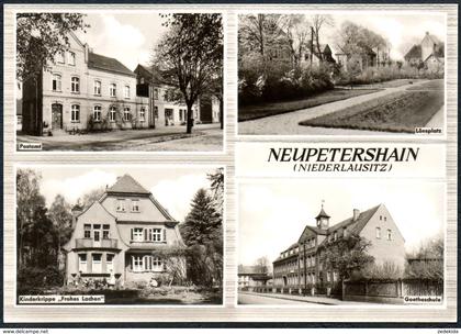 D0678 - TOP Neupetershain Schule Post Postamt Krippe - Bild und Heimat Reichenbach
