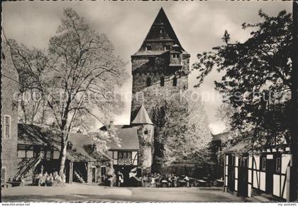 Altena Lenne Burg Altena Burghof nach Sueden