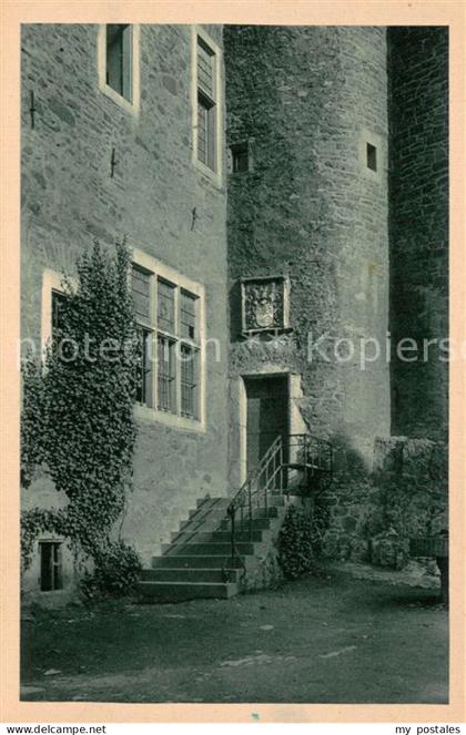 Altena Lenne Burg Altena Treppe Eingang