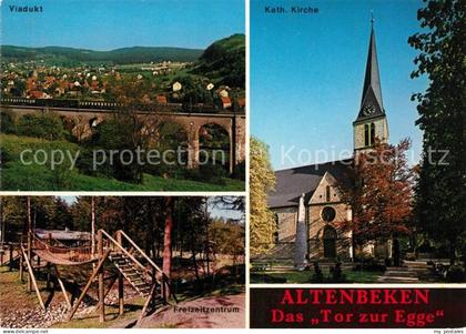 73268894 Altenbeken Tor zur Egge Viadukt Freizeitzentrum Kirche Altenbeken
