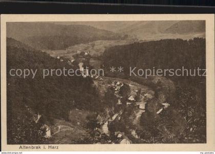 Altenbrak Harz Ortsansicht