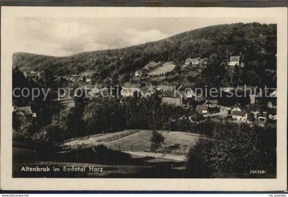Altenbrak Harz Teilansicht