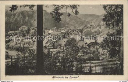 Altenbrak Harz Teilansicht