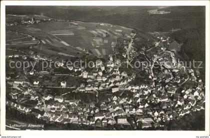 Altensteig Schwarzwald Fliegeraufnahme
