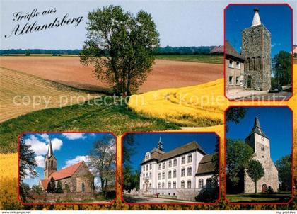 Altlandsberg Landschaft Storchenturm OT Seeberg Kirche Rathaus