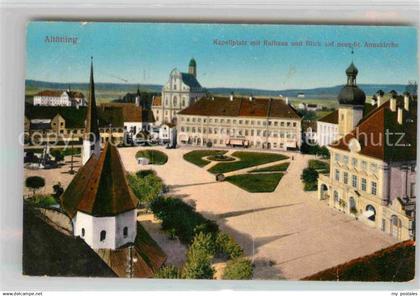 42652457 Altoetting Kapellplatz mit Rathaus Altoetting