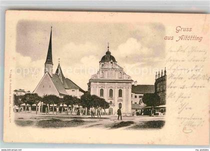 42661771 Altoetting Kirche Stadtansicht Altoetting
