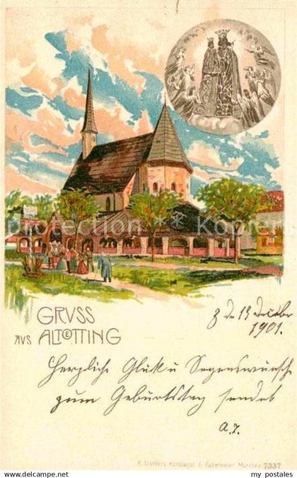 42689996 Altoetting Kirchenpartie Altoetting