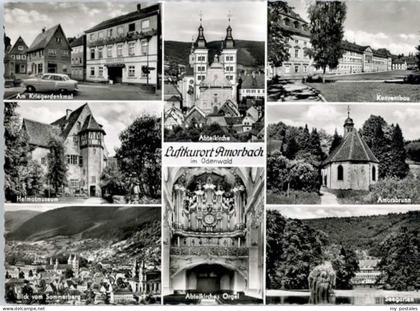 Amorbach Miltenberg Amorbach Krieger Denkmal Abtei Kirche Konventbau Amorsbrunn