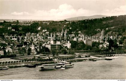 Andernach Rhein Fliegeraufnahme