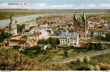 Andernach Rhein Stadtpanorama