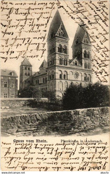 CPA Andernach Pfarrkirche in Andernach GERMANY (895577)