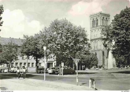 Anklam Mecklenburg-Vorpommern Rathaus am Marktplatz