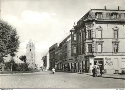 Anklam Mecklenburg-Vorpommern Steinstrasse Haus der Stoffe