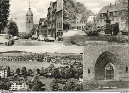 Annaberg-Buchholz Erzgebirge Annaberg-Buchholz Kirchgasse Denkmal Adam Ries St A