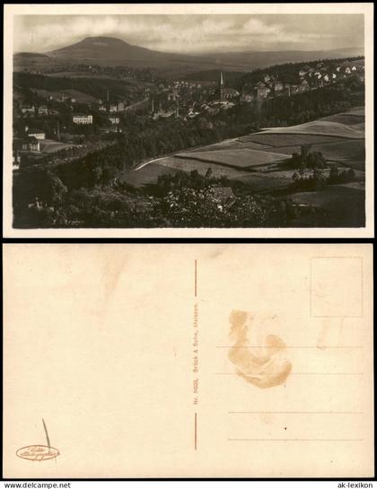 Ansichtskarte Annaberg-Buchholz Fernblick auf Buchholz 1928