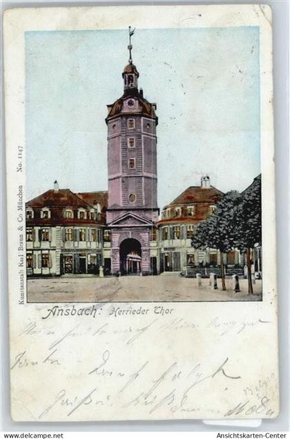 50417395 - Ansbach , Mittelfr