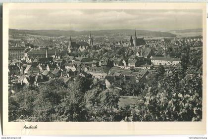 Ansbach - Gesamtansicht - Verlag Franckh Stuttgart