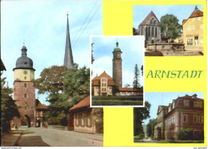 70115545 Arnstadt Ilm Arnstadt Riedtor Neideckturm Bachkirche Museum Arnstadt
