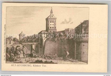 AUGSBURG  CITY Alt Augsburg Klinker Tor