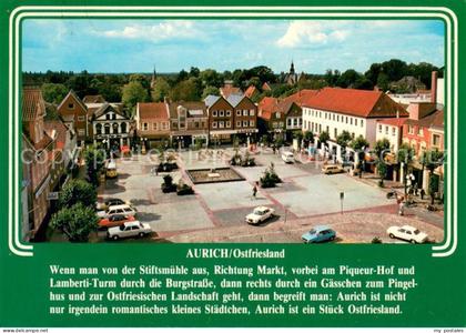Aurich Ostfriesland Marktplatz