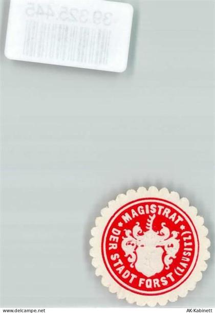03149 O7570 Forst Lausitz Siegelmarke Magistrat der Stadt Forst Lausitz... - 39325445