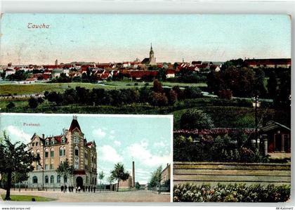 04425 O7127 Taucha b Leipzig Lithographie Postamt - 51880722