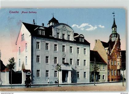 04425 O7127 Taucha b Leipzig - neues Rathaus Mützenhandlung - 51884639