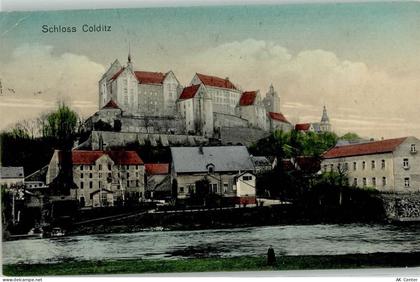 04680 O7241 Colditz 1911 Gebrauchsspuren Schloss Colditz - 10657600