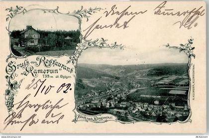 08248 O9650 Klingenthal 1902 - Gasthaus Kamerun - 51884675